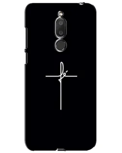 Чехол для Meizu M6T (Meilan 6T) с картинкой «Тонкий крест»