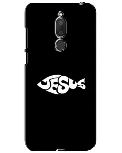 Чехол для Meizu M6T (Meilan 6T) с картинкой «Рыба Jesus»