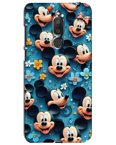 Чехол для Meizu M6T (Meilan 6T) с картинкой «Паттерн Микки и Минни» Чехол для Meizu M6T (Meilan 6T) с картинкой «Паттерн Микки и Минни»