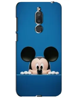 Чехол для Meizu M6T (Meilan 6T) с картинкой «Микки выглядывает»