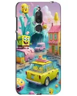Чехол для Meizu M6T (Meilan 6T) с картинкой «Монстр-трак приключения»