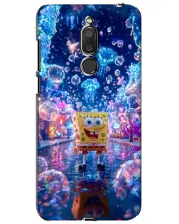 Чехол для Meizu M6T (Meilan 6T) с картинкой «Неоновый океан»