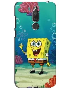 Чехол для Meizu M6T (Meilan 6T) с картинкой «Подводный привет»