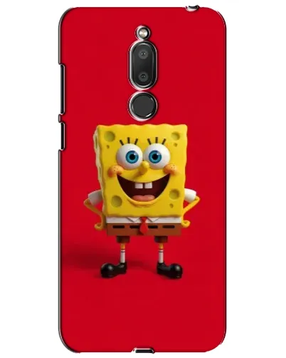 Чехол для Meizu M6T (Meilan 6T) с картинкой «Спанч Боб на красном» Чехол для Meizu M6T (Meilan 6T) с картинкой «Спанч Боб на красном»