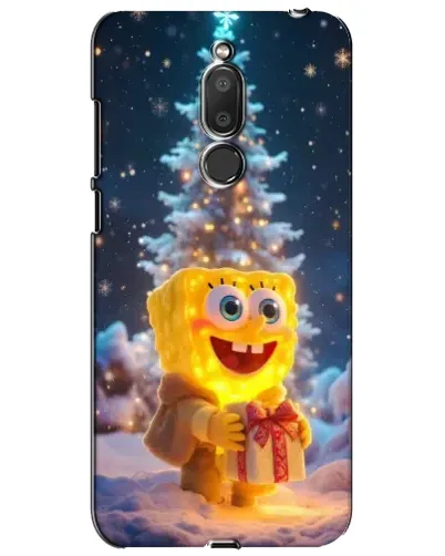 Чехол для Meizu M6T (Meilan 6T) с картинкой «Рождественский Спанч Боб» Чехол для Meizu M6T (Meilan 6T) с картинкой «Рождественский Спанч Боб»