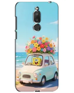 Чехол для Meizu M6T (Meilan 6T) с картинкой «Автомобильное путешествие»