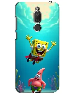 Чехол для Meizu M6T (Meilan 6T) с картинкой «Спанч Боб под водой» Чехол для Meizu M6T (Meilan 6T) с картинкой «Спанч Боб под водой»