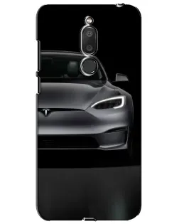 Чохол для Meizu M6T (Meilan 6T) з картинкою «Tesla Model S Look»