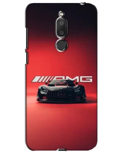 Чехол для Meizu M6T (Meilan 6T) с картинкой «Mercedes AMG — красная линия»