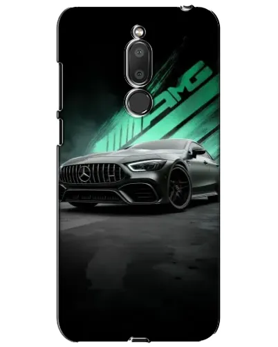 Чехол для Meizu M6T (Meilan 6T) с картинкой «Темный Mercedes AMG»