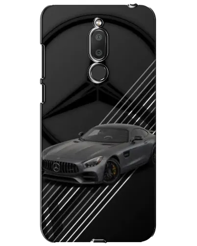 Чехол для Meizu M6T (Meilan 6T) с картинкой «Mercedes AMG — графика»