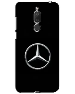 Чехол для Meizu M6T (Meilan 6T) с картинкой «Mercedes классический лого»