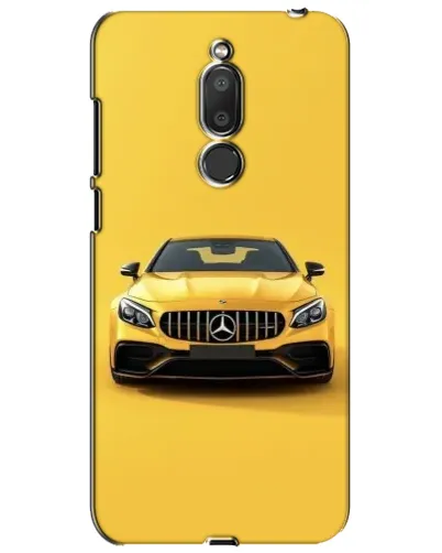 Чехол для Meizu M6T (Meilan 6T) с картинкой «Желтый Mercedes GT»