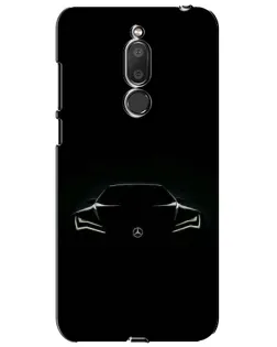 Чохол для Meizu M6T (Meilan 6T) з картинкою «Mercedes — силует авто» Чохол для Meizu M6T (Meilan 6T) з картинкою «Mercedes — силует авто»