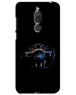 Чохол для Meizu M6T (Meilan 6T) з картинкою «Салон Audi — кермо»