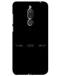 Чехол для Meizu M6T (Meilan 6T) с картинкой «Audi — световой подпись» Чехол для Meizu M6T (Meilan 6T) с картинкой «Audi — световой подпись»