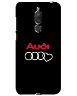 Чехол для Meizu M6T (Meilan 6T) с картинкой «Логотип Audi Heart» Чехол для Meizu M6T (Meilan 6T) с картинкой «Логотип Audi Heart»