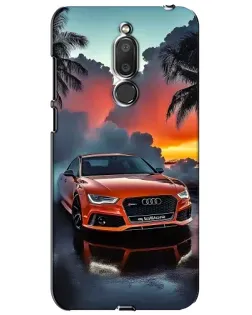 Чохол для Meizu M6T (Meilan 6T) з картинкою «Audi — захід сонця»
