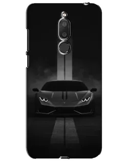 Чехол для Meizu M6T (Meilan 6T) с картинкой «Lamborghini симметрия дорог»
