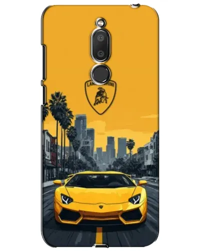 Чехол для Meizu M6T (Meilan 6T) с картинкой «Желтый Lamborghini город» Чехол для Meizu M6T (Meilan 6T) с картинкой «Желтый Lamborghini город»