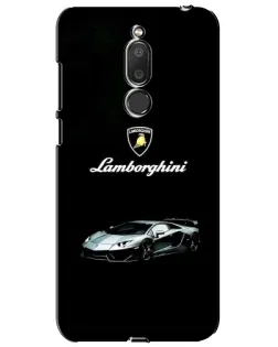 Чехол для Meizu M6T (Meilan 6T) с картинкой «Логотип Lamborghini классика»