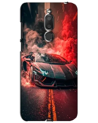 Чехол для Meizu M6T (Meilan 6T) с картинкой «Lamborghini красный дым» Чехол для Meizu M6T (Meilan 6T) с картинкой «Lamborghini красный дым»