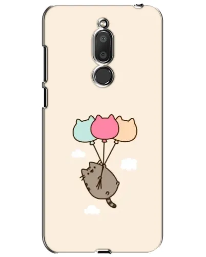 Чехол для Meizu M6T (Meilan 6T) с картинкой «Пушин на шариках»
