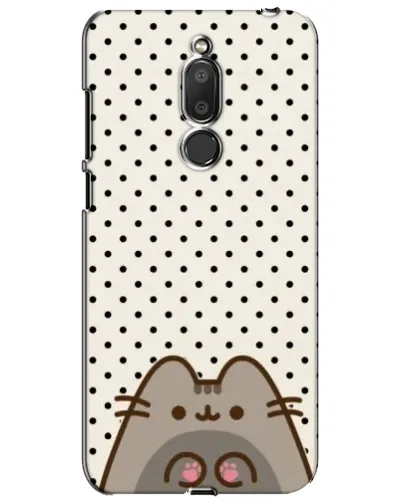 Чехол для Meizu M6T (Meilan 6T) с картинкой «Пушин в горошек»