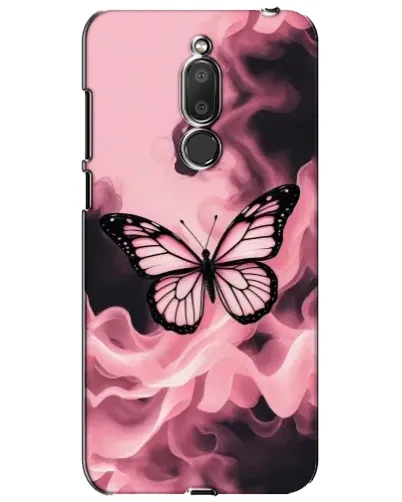 Чехол для Meizu M6T (Meilan 6T) с картинкой «Бабочка в дыму»