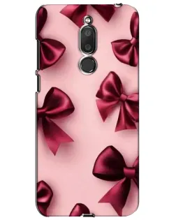 Чехол для Meizu M6T (Meilan 6T) с картинкой «Бордовый атлас»