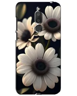 Чохол для Meizu M6T (Meilan 6T) з картинкою «Білі маргаритки макро»