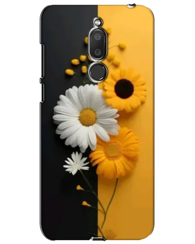 Чохол для Meizu M6T (Meilan 6T) з картинкою «Соняшник та ромашка»