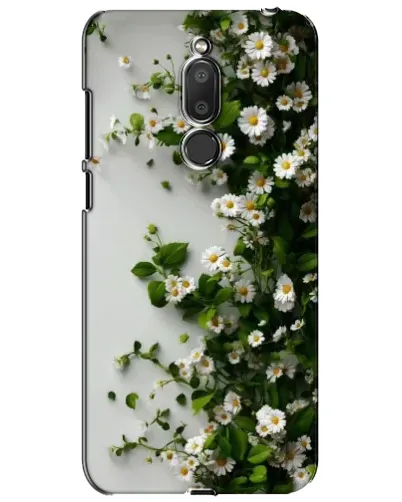 Чохол для Meizu M6T (Meilan 6T) з картинкою «Гілка дрібних білих квітів»