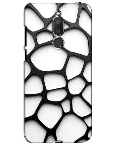 Чехол для Meizu M6T (Meilan 6T) с картинкой «Белая объемная сетка» Чехол для Meizu M6T (Meilan 6T) с картинкой «Белая объемная сетка»