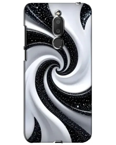 Чехол для Meizu M6T (Meilan 6T) с картинкой «Черно-белая спираль» Чехол для Meizu M6T (Meilan 6T) с картинкой «Черно-белая спираль»
