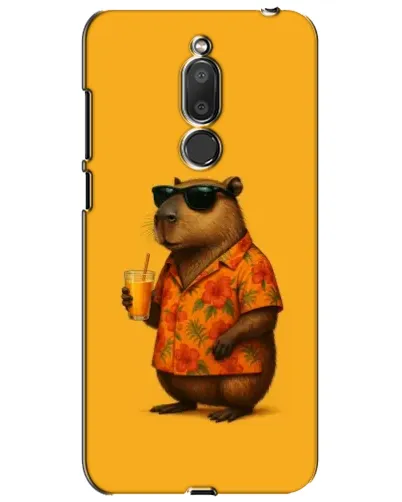 Чехол для Meizu M6T (Meilan 6T) с картинкой «Капибара на отдыхе»