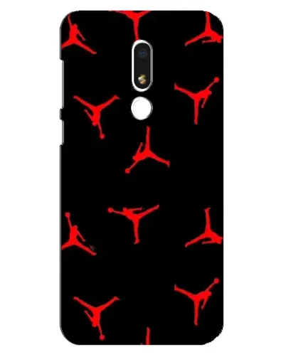 Чохол для Meizu M8 Lite з картинкою «Jordan Red Pattern» Чохол для Meizu M8 Lite з картинкою «Jordan Red Pattern»