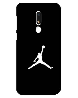 Чохол для Meizu M8 Lite з картинкою «Jordan Silhouette»