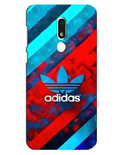Чехол для Meizu M8 Lite с картинкой «Абстракция Adidas»