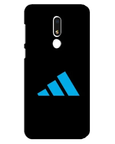 Чехол для Meizu M8 Lite с картинкой «Adidas Cyan Logo»
