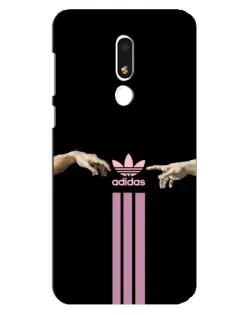 Чехол для Meizu M8 Lite с картинкой «Adidas Hands»
