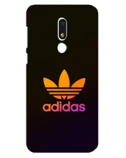Чехол для Meizu M8 Lite с картинкой «Градиент Adidas»