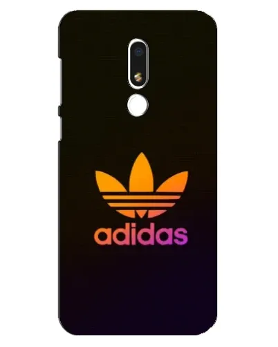 Чехол для Meizu M8 Lite с картинкой «Градиент Adidas»
