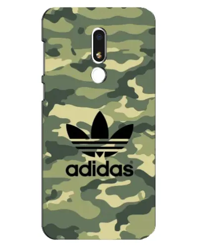 Чехол для Meizu M8 Lite с картинкой «Милитари стиль Adidas»