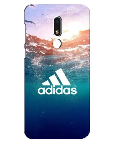 Чехол для Meizu M8 Lite с картинкой «Океанская глубина адидас»