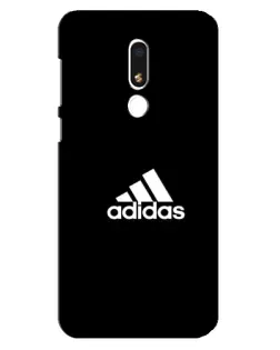 Чехол для Meizu M8 Lite с картинкой «Черная классика Adidas»