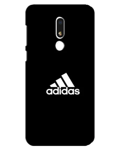 Чехол для Meizu M8 Lite с картинкой «Черная классика Adidas»