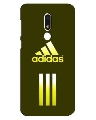 Чехол для Meizu M8 Lite с картинкой «Оливковый градиент Adidas»