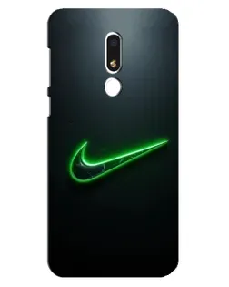 Чохол для Meizu M8 Lite з картинкою «Неоновий контур Nike» Чохол для Meizu M8 Lite з картинкою «Неоновий контур Nike»