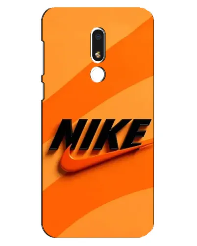 Чехол для Meizu M8 Lite с картинкой «Оранжевый драйв Nike» Чехол для Meizu M8 Lite с картинкой «Оранжевый драйв Nike»